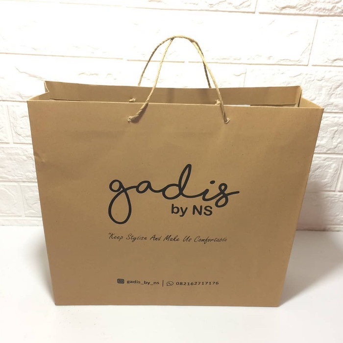 

NEW Paper Bag Murah Custom Gratis Design