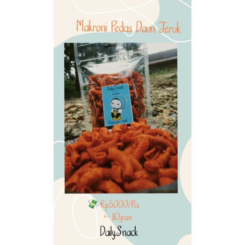 

Makroni Pedas by Daily.Snack