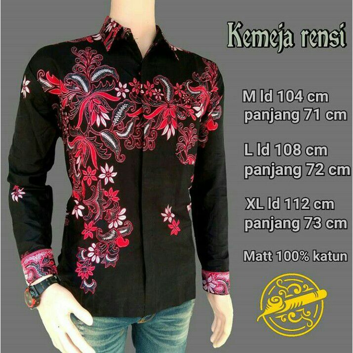 HARGA baju batik pria kemeja pria baju impor pria baju ...