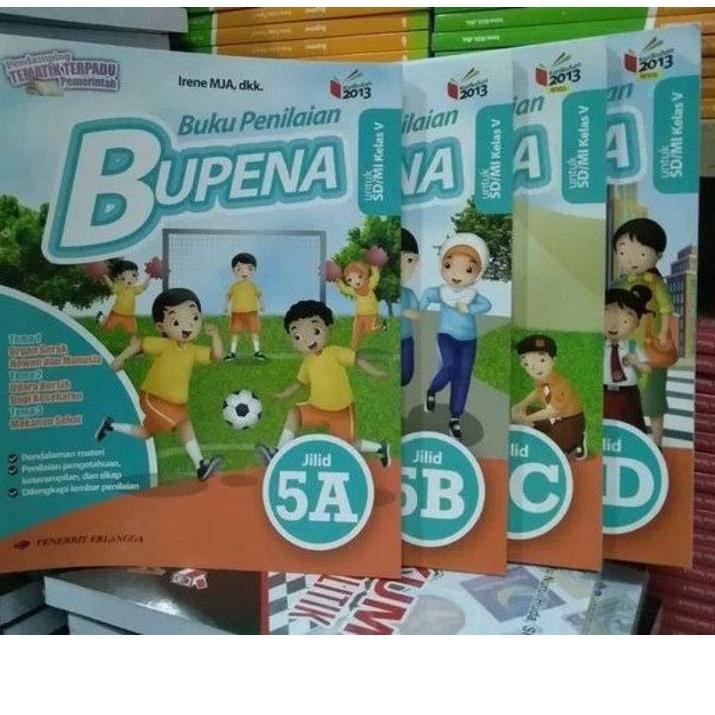 Sangat Nyaman.. BUKU BUPENA KELAS 5SD A, B, C, D BARU/BEKAS
