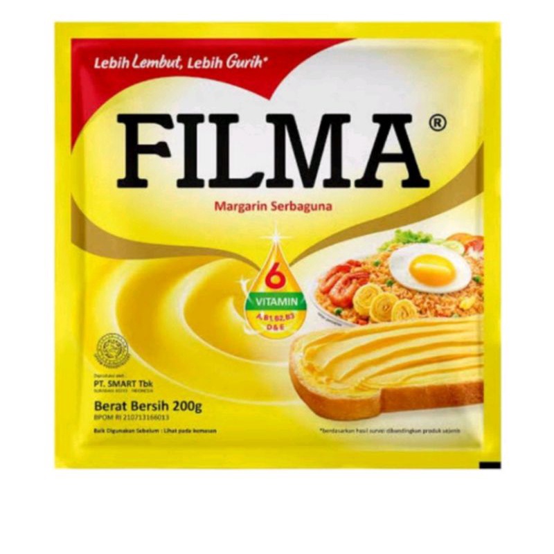 

Filma Margarin Serbaguna 200g / Filma Mentega 200gr