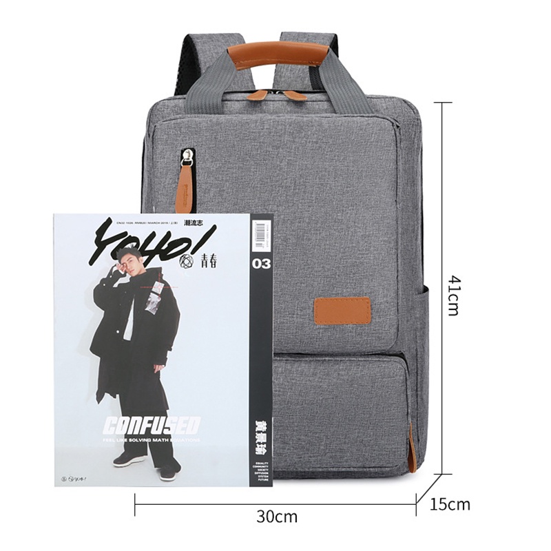 Mainland Tas Pria Ransel Backpack Trendy Gaya Kasual Tas Punggung TR808