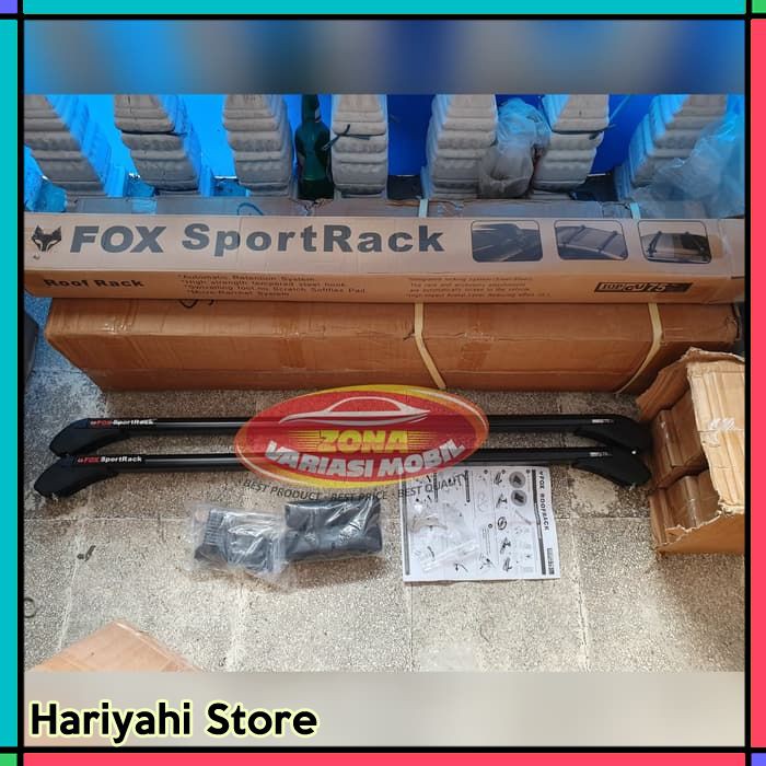 SPORT RACK / KAKI RAK / CROSS BAR JEPIT BODY MOBIL UNIVERSAL MURAH