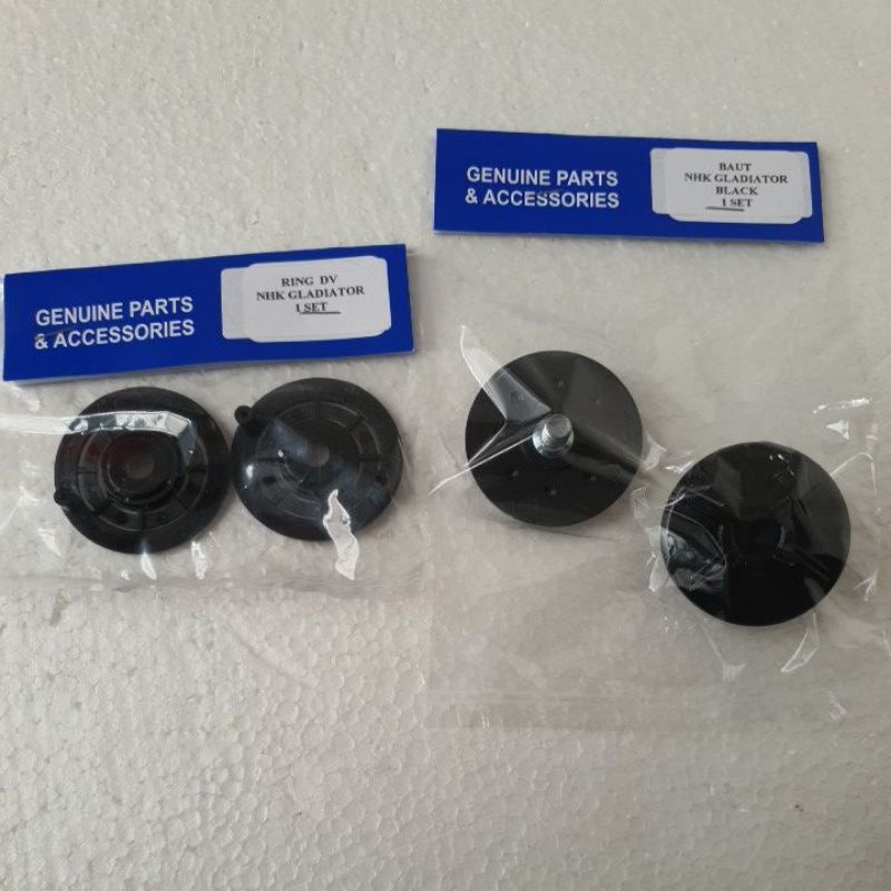 Baut ring kaca Side Lock kaca helm NHK GLADIATOR ORIGINAL