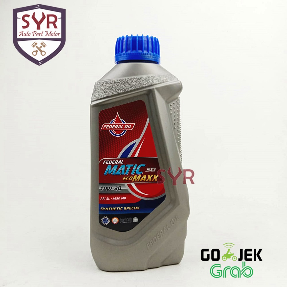 Oli Motor Federal Matic 30 Ecomaxx 800ml ORIGINAL 100%