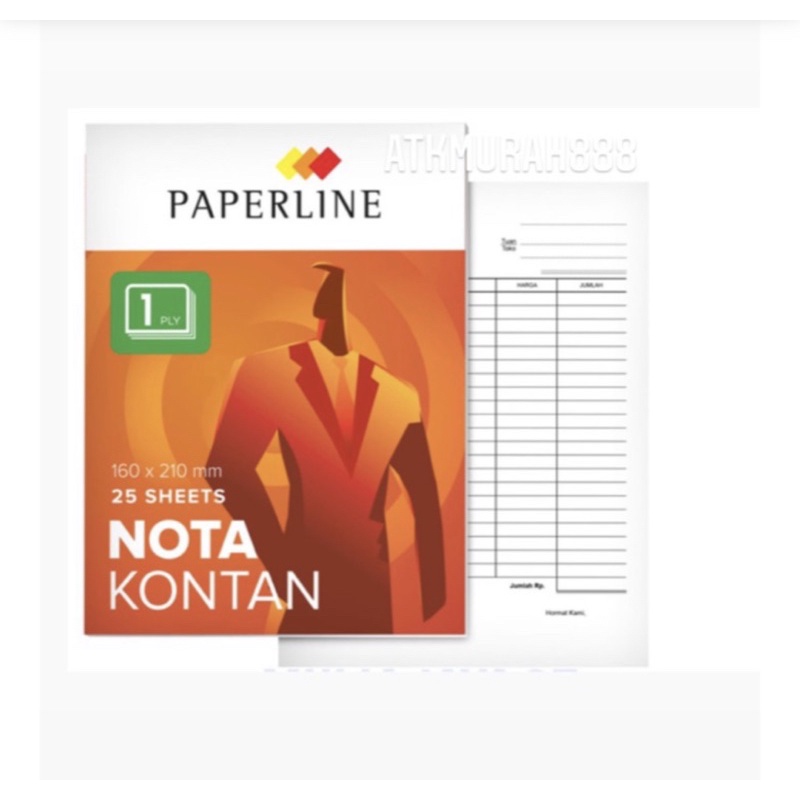 

NOTA KONTAN B1 PPL/ NOTA KONTAN BESAR PAPERLINE/ B1 HVS 1 PLY