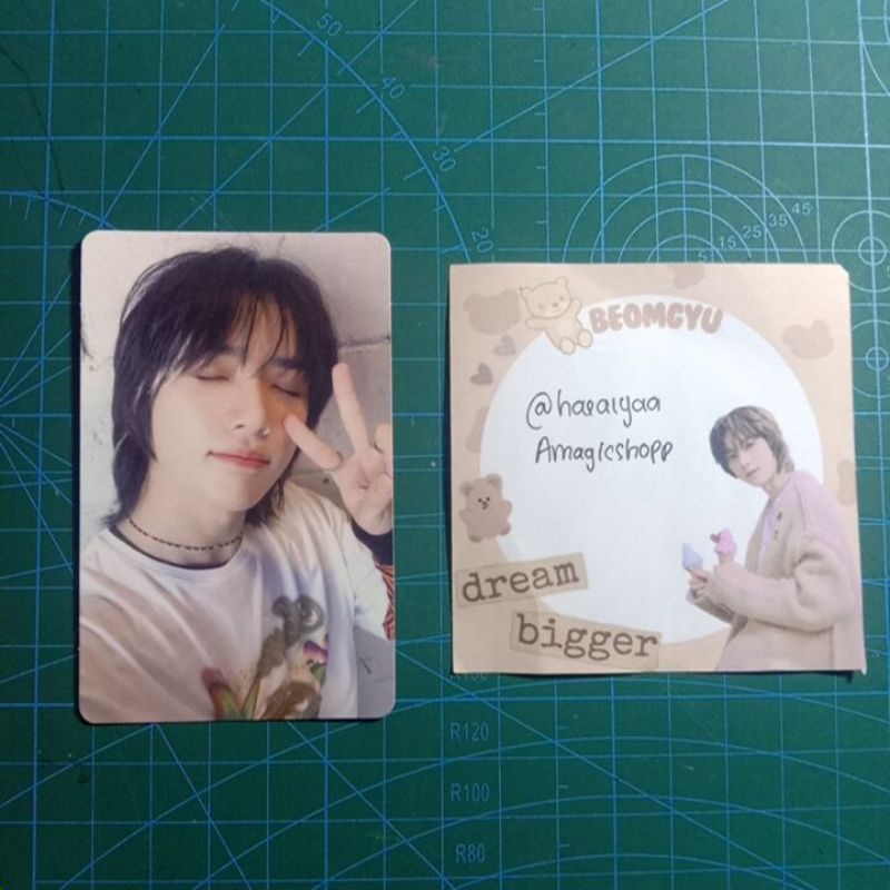 Photocard Beomgyu Chaotic Wonderland UMS CW