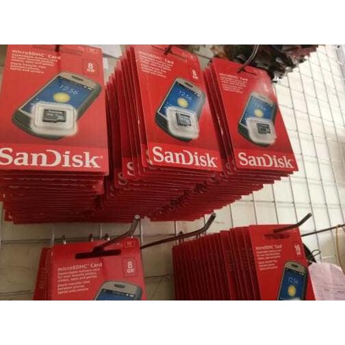 MURAH  MEMORY CARD / MICRO SDHC CARD / MMC SANDISK 8 GB / 8GB ..