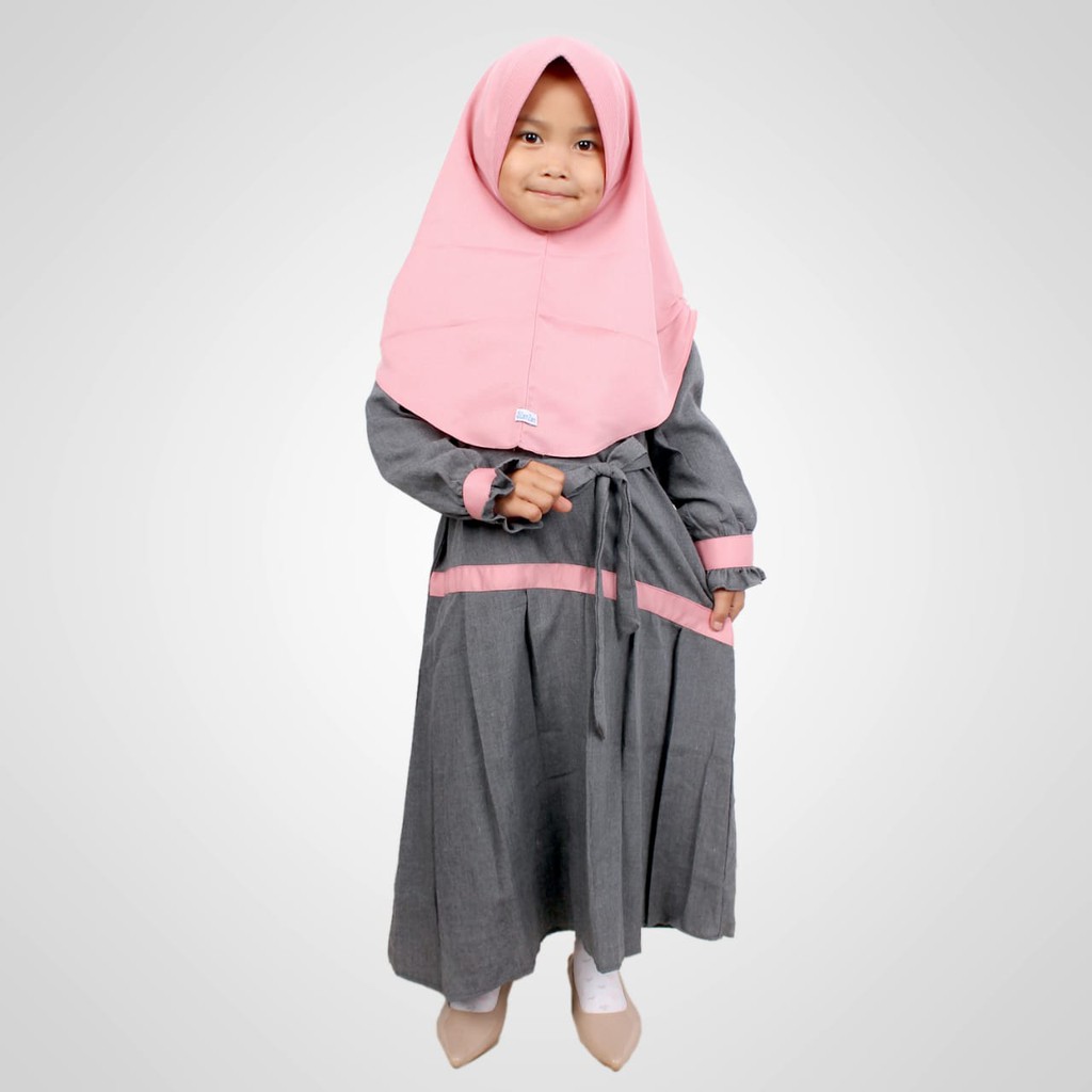 Salim Moslem -Busana Muslim/Gamis Syari Set Kerudung Supernova Mix Wolfis 1-10 th Original