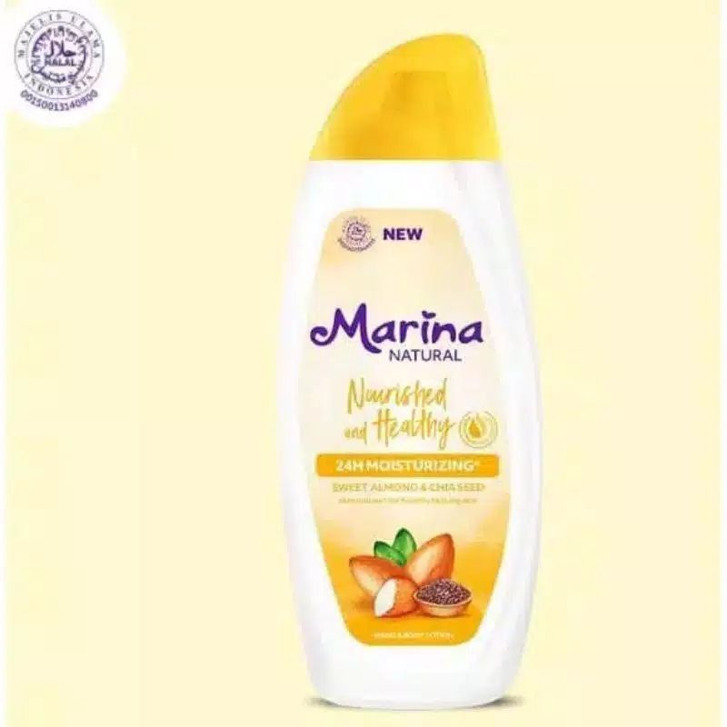 Marina Natural Body Lotion 150 ml|Hand Body Marina Original 100%