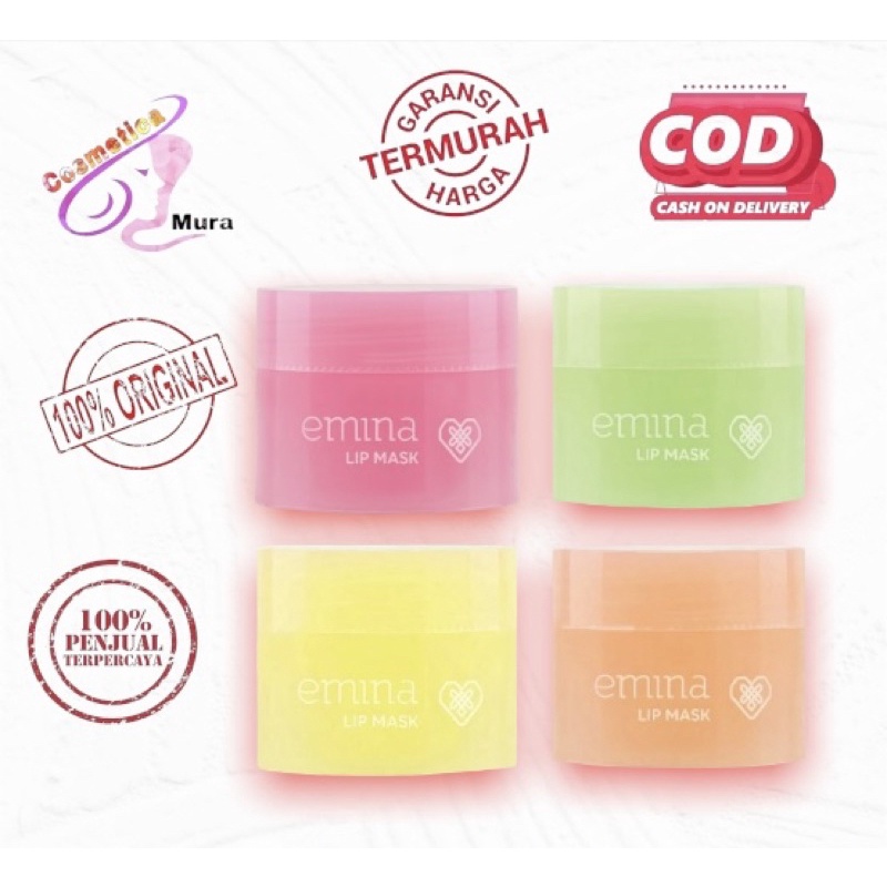 Emina lip mask pink // emina masker bibir