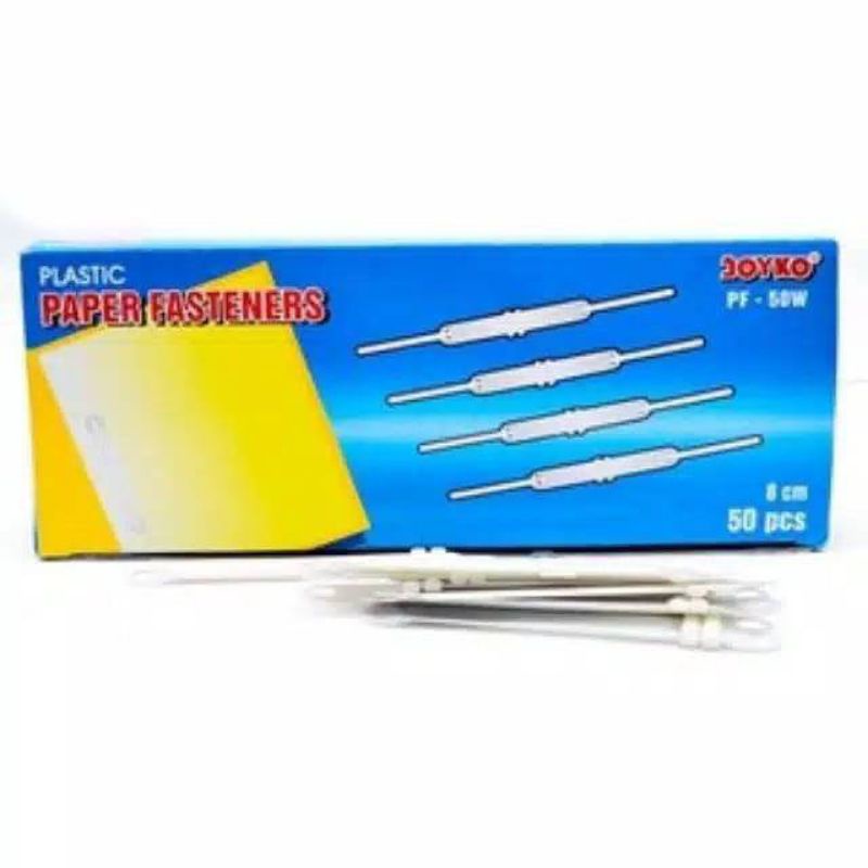 

joyko paper fastener acco putih isi 50