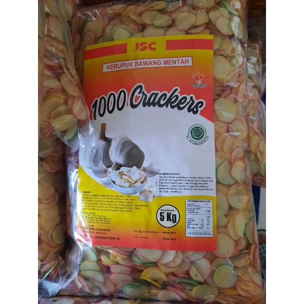 

kerupuk bawang 1000 crackers