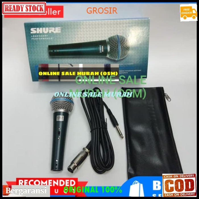 G73 Shure mic kabel dynamic mik cable SWICTH Microphone full besi karaoke vocal vokal audio sound system audio pengeras suara pro profesional Legendary legendaris mikrophone G73   BISA DIGUNAKA SEGALA JENIS AUDIO SOUND  Bahan dari besi metal  Mic tidak me