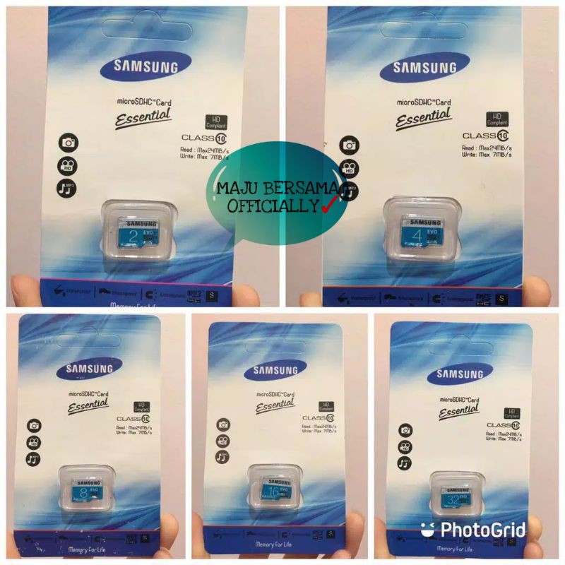 [MB] Memory samsung 4gb / memori ekternal samsung 2GB 4gb 8G 16GB 32GB micro SD card samsung