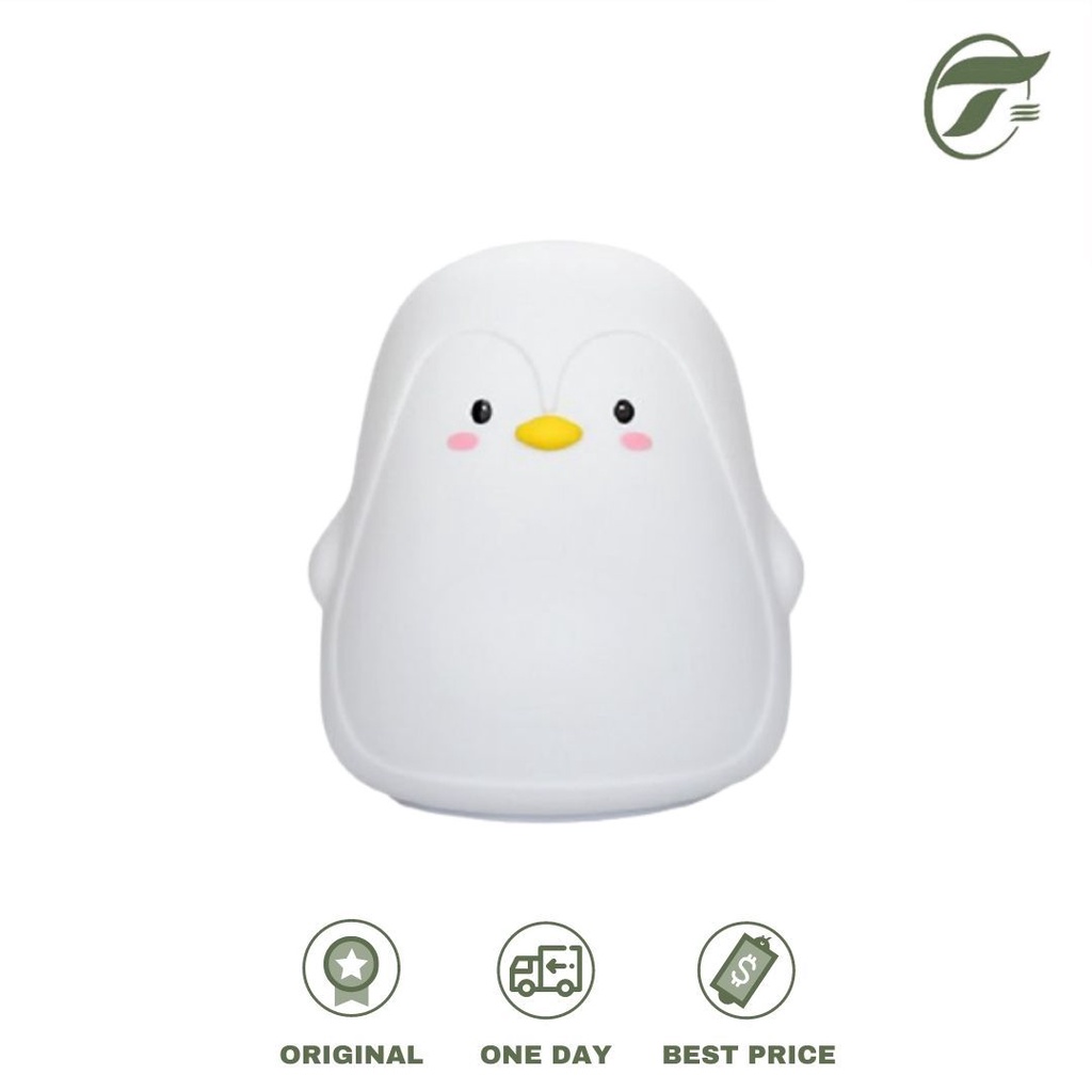 

LAMPU TIDUR 18056 LJC-129 BENTUK PENGUIN KARET WARNA 13X10 + KABEL USB