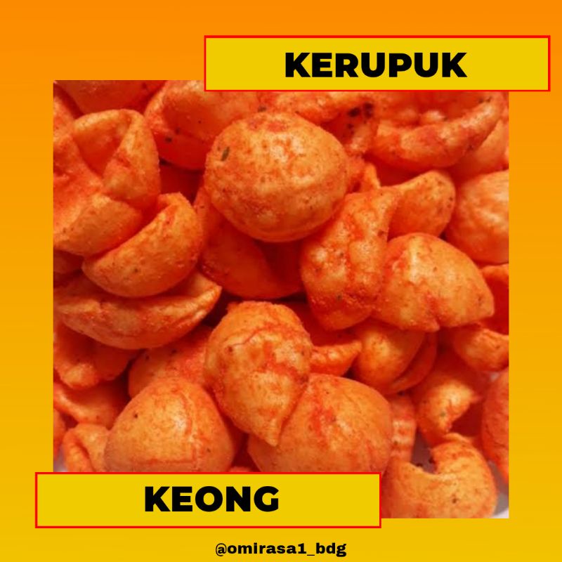 

Kerupuk Keong 500gr