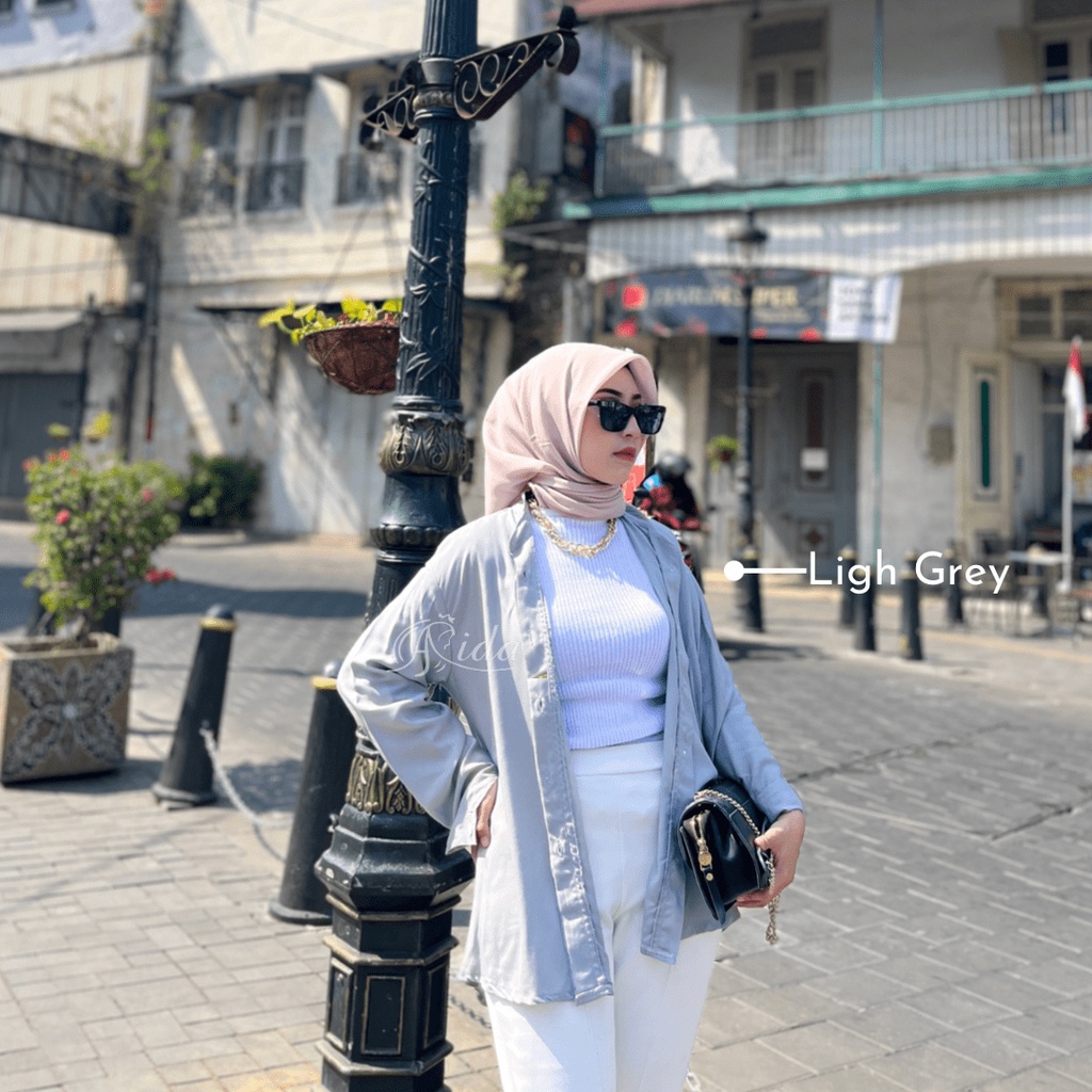 Kalea Kemeja Oversize Daily by Hijabbyaida