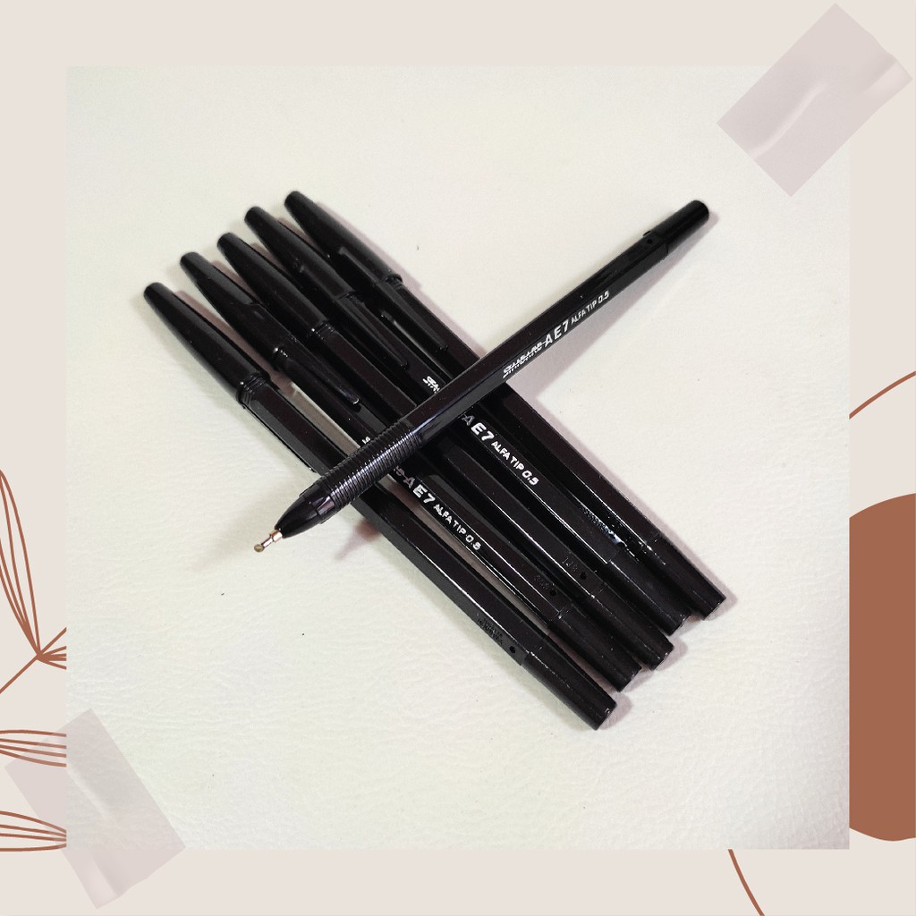 

ball point/bulpen/pulpen standart ae7 Alfatip 0.5 grosir