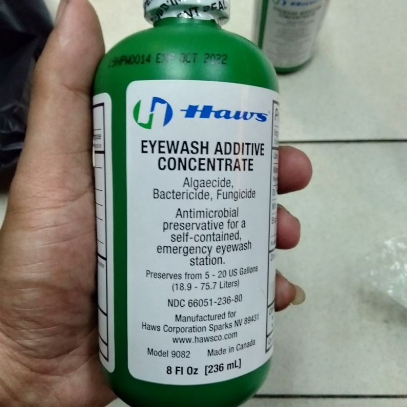 Cairan Pencuci Mata/Eyewash HAWS Additive 9082 Original