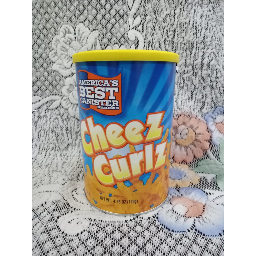 

ABC Snack Cheez Curls 120gr - America's Best Canister Snack