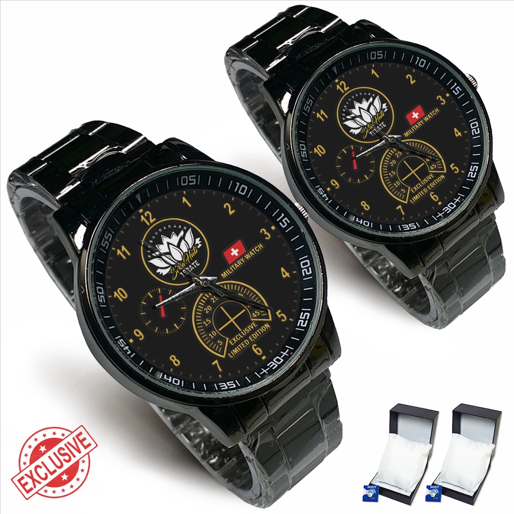 Jam Tangan Rantai Couple PSHT Limited Edition (Awesome)