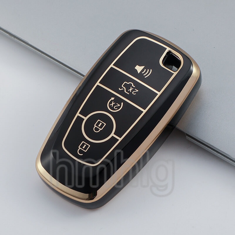 Casing TPU Ford Mondeo Explorer Edge Expedition F-450 F-350 F150 Fusion Mustangest Lincoln 5 Tombol
