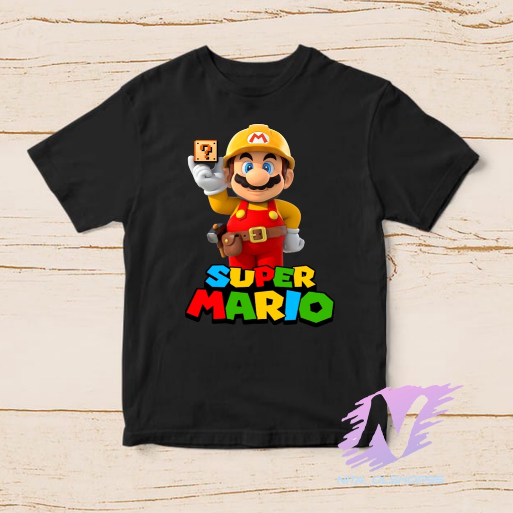 KAOS ANAK SUPER MARIO