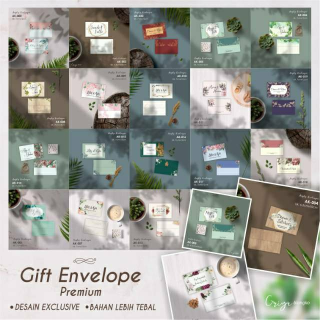 

Amplop KONDANGAN Premium (ISI 50PCS) | Amplop Nyumbang | Gift Envelope AMPLOP KONDANGAN CUSTOM PRINT NAMA