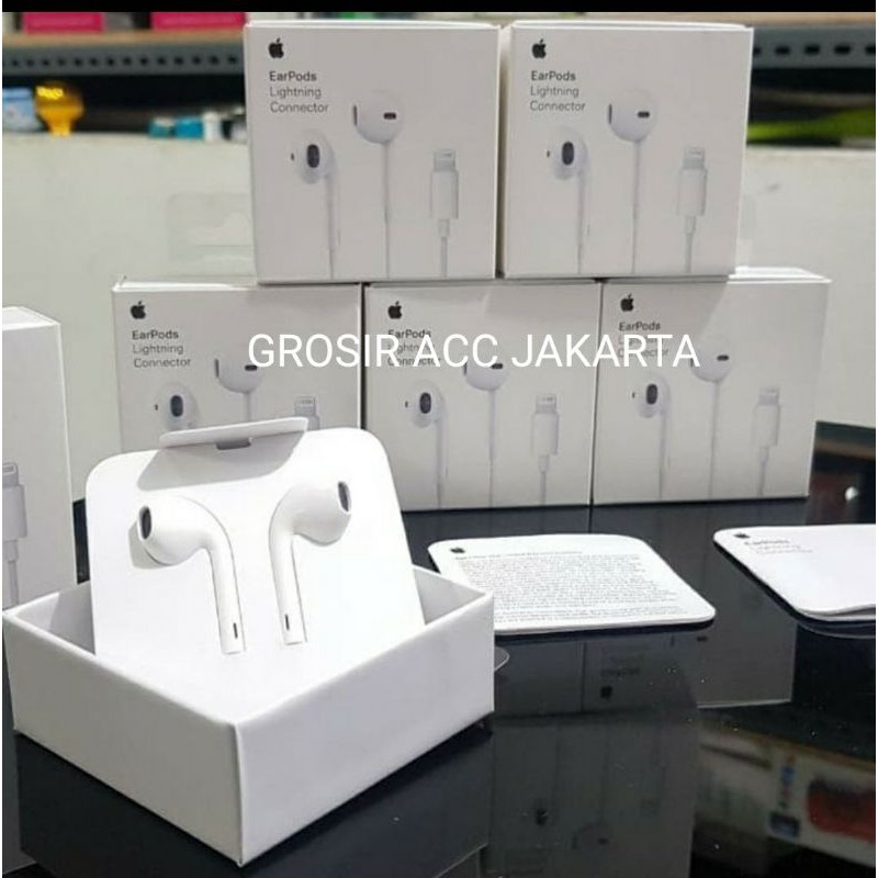 HEADSET HANDSFREE EARPHONE IPHONE 7 7G 7+ 8 8G 8+ 6 6G 6
