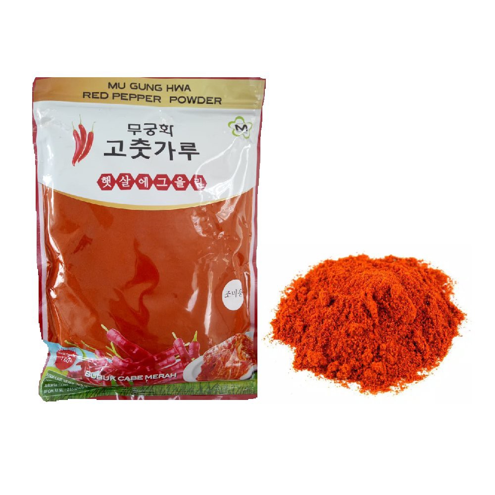 GOCHUGARU 50GR - KOREAN RED PEPPER POWDER - BUBUK HALUS FINE CABE COARSE KASAR KOREA CABAI KIMCHI