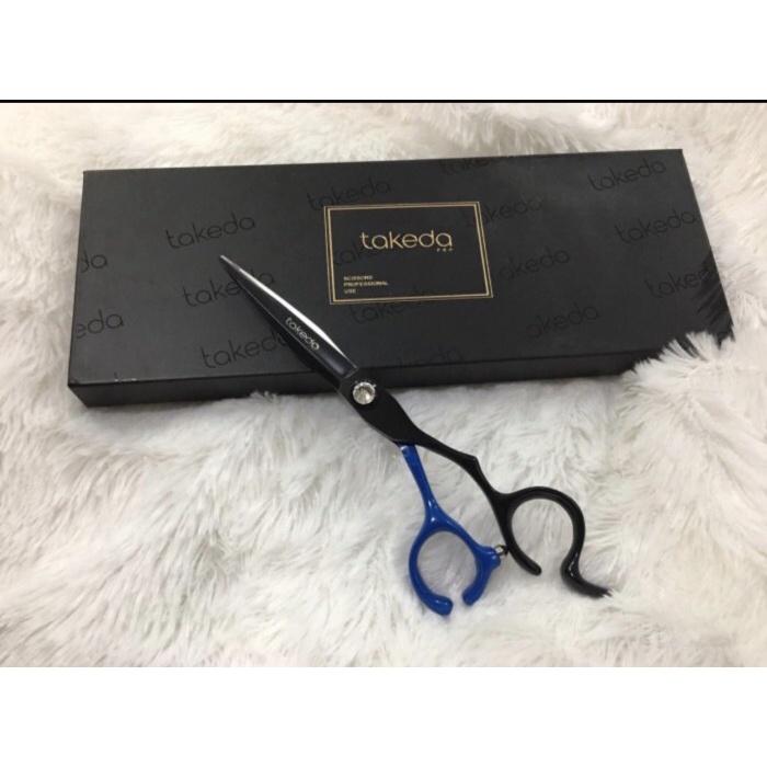 Takeda Gunting Blue And Black 6Inch