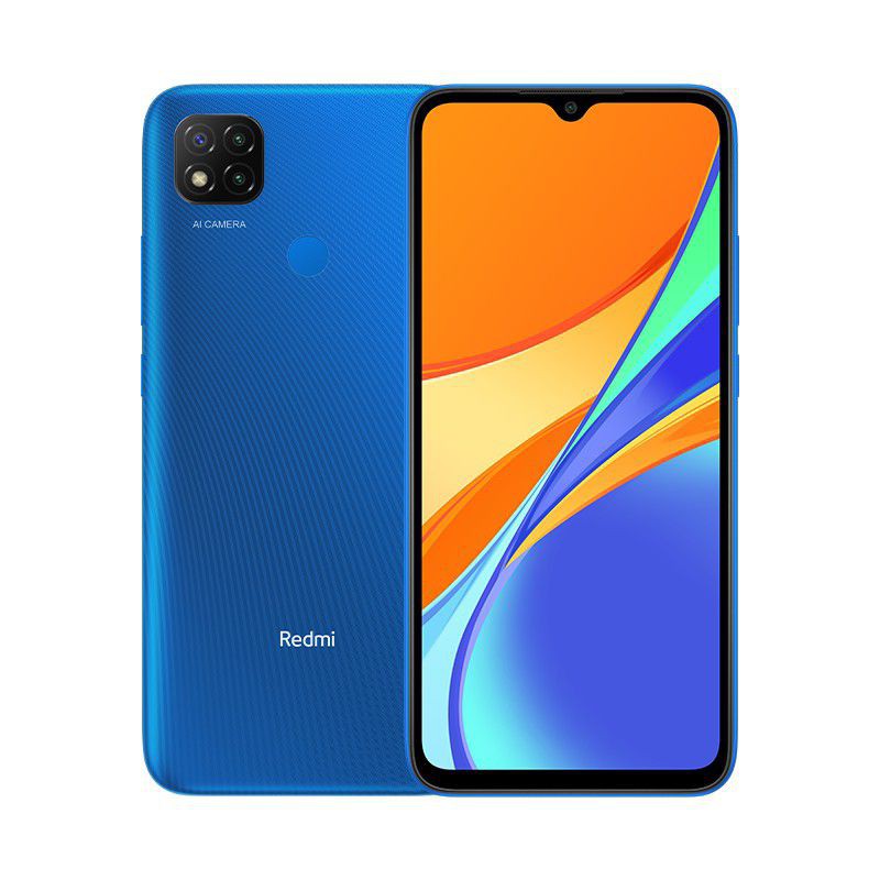 HP Baru Xiaomi Redmi 9C 4/64 Ram 4GB Rom internal 64GB - New Original Garansi Resmi TAM - Layar Full Display, Baterai 5000 mAh, Prosesor Helio G35, 13MP 3 Kamera - 3/32 4 3GB 32GB 3 32 GB - Warna Colour Orange Black Blue Biru Hitam Oren - Promo Murah 9 C-Twilight Blue