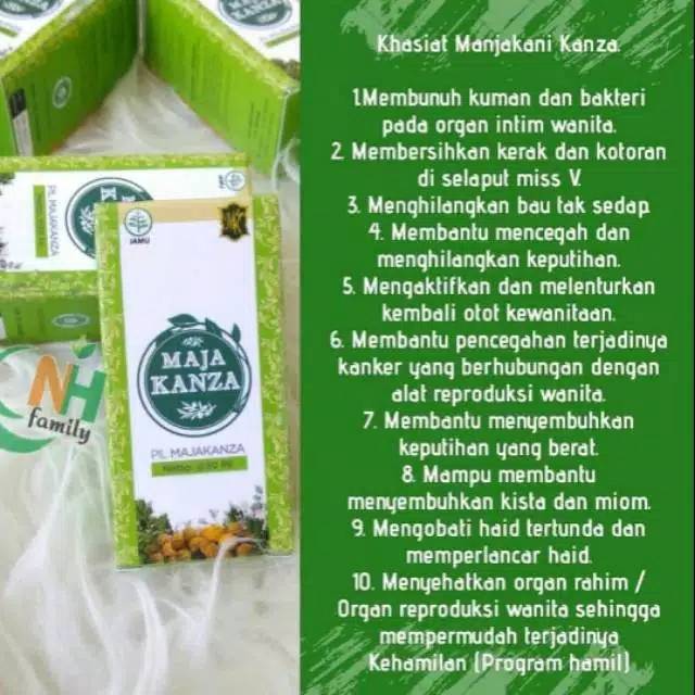 Majakani kanza majakanza bpom asli original Harga PERBUTIR