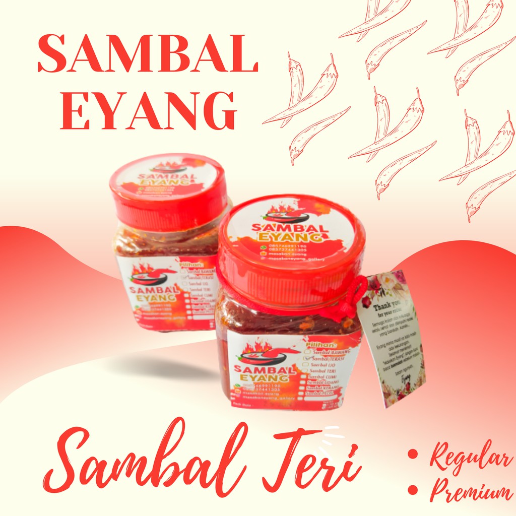 

Sambel Teri Homemade By Sambel Eyang 160g