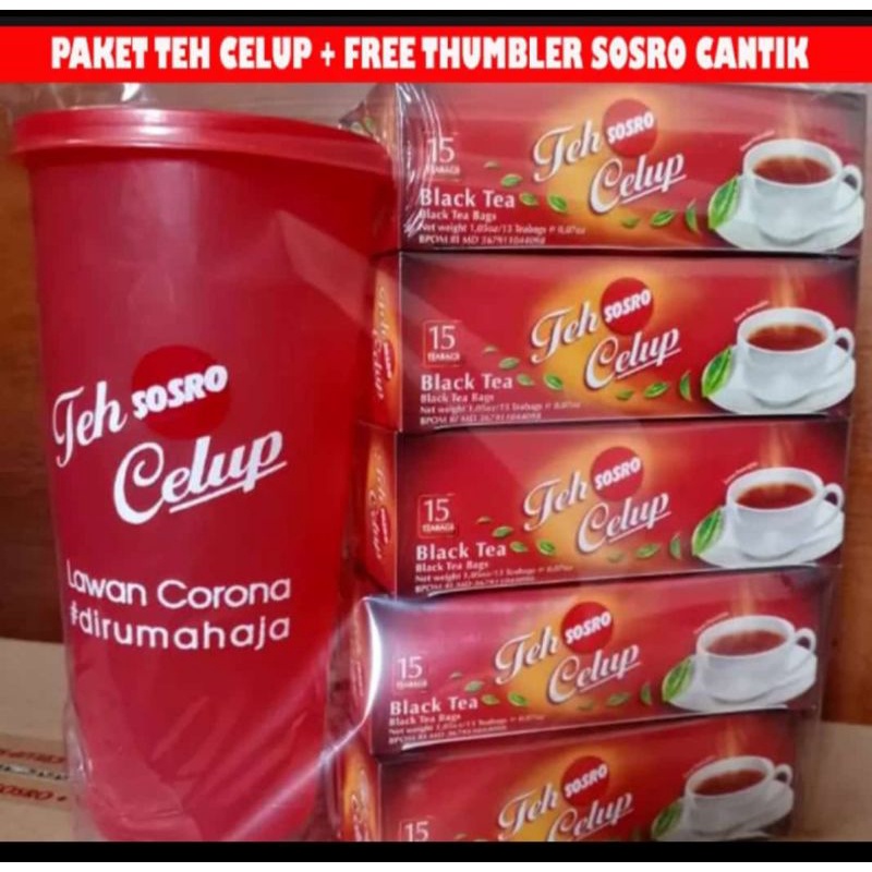 

Ready paket teh celup sosro