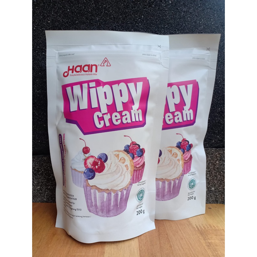

Wippy Cream Haan 200 gr