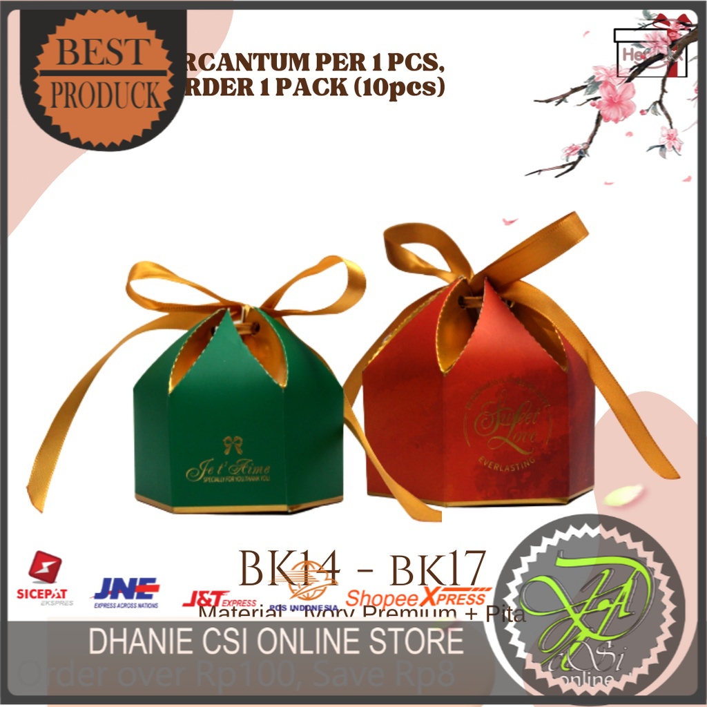 

Kotak Kecil, Mini Box, Kardus Kecil, Kotak Souvenir Pita | BK14 - BK17