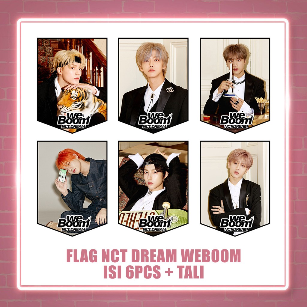 FLAG KPOP NCT 1SET