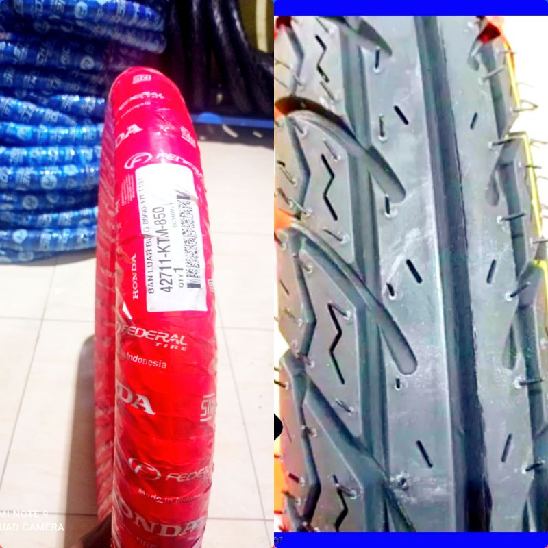ban motor baru ahm federal 80/90-17 ban bebek ban ring 17 ban supra revo satria vega jupiter smash