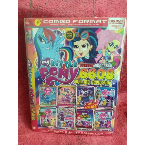 DVD LITTLE PONY EPISODE 6608