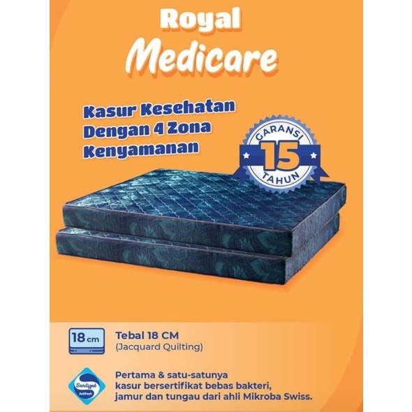 Kasur Busa Royal Foam  Medicare