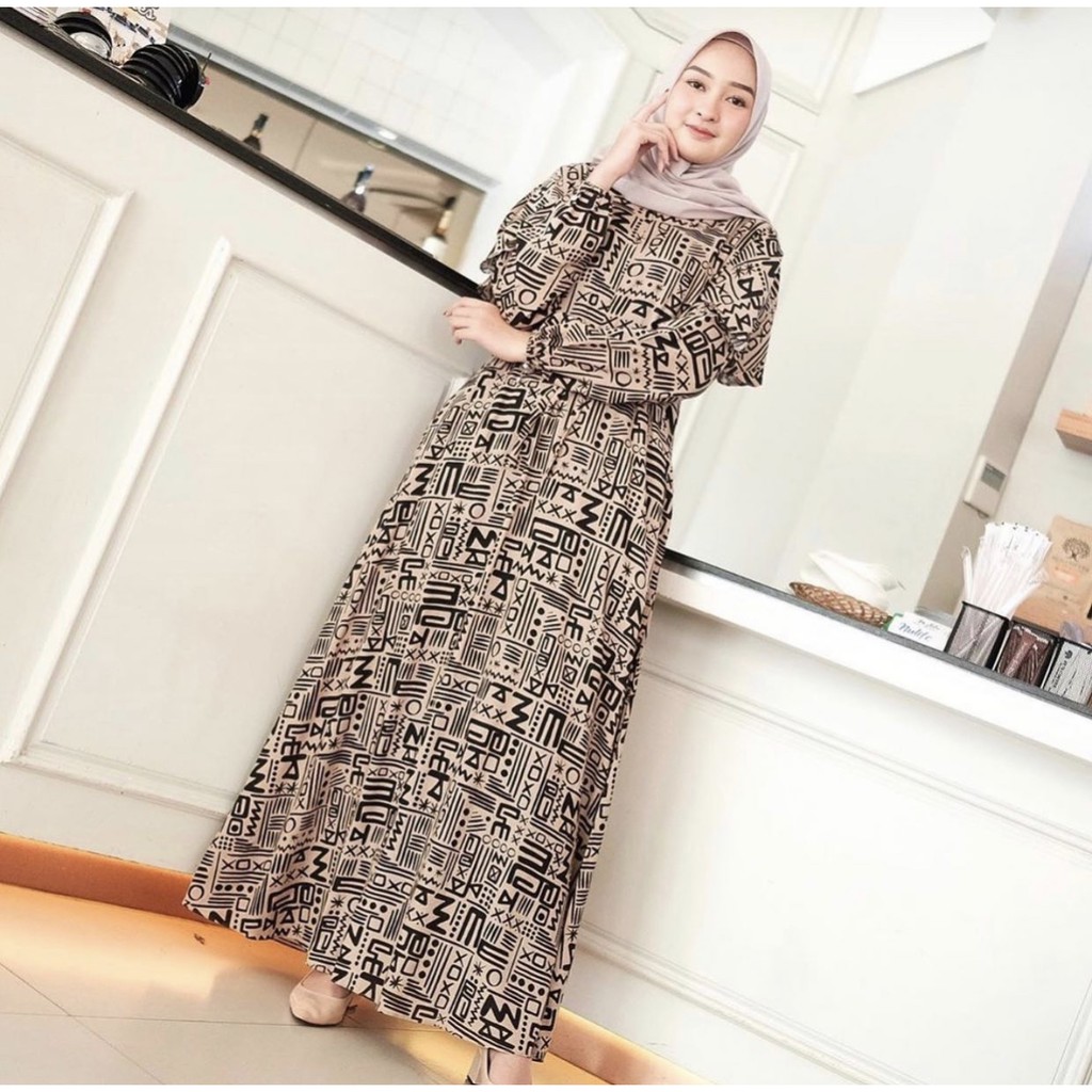 PROMO SERBA 10.000-CATLIN DRESS DUSTY