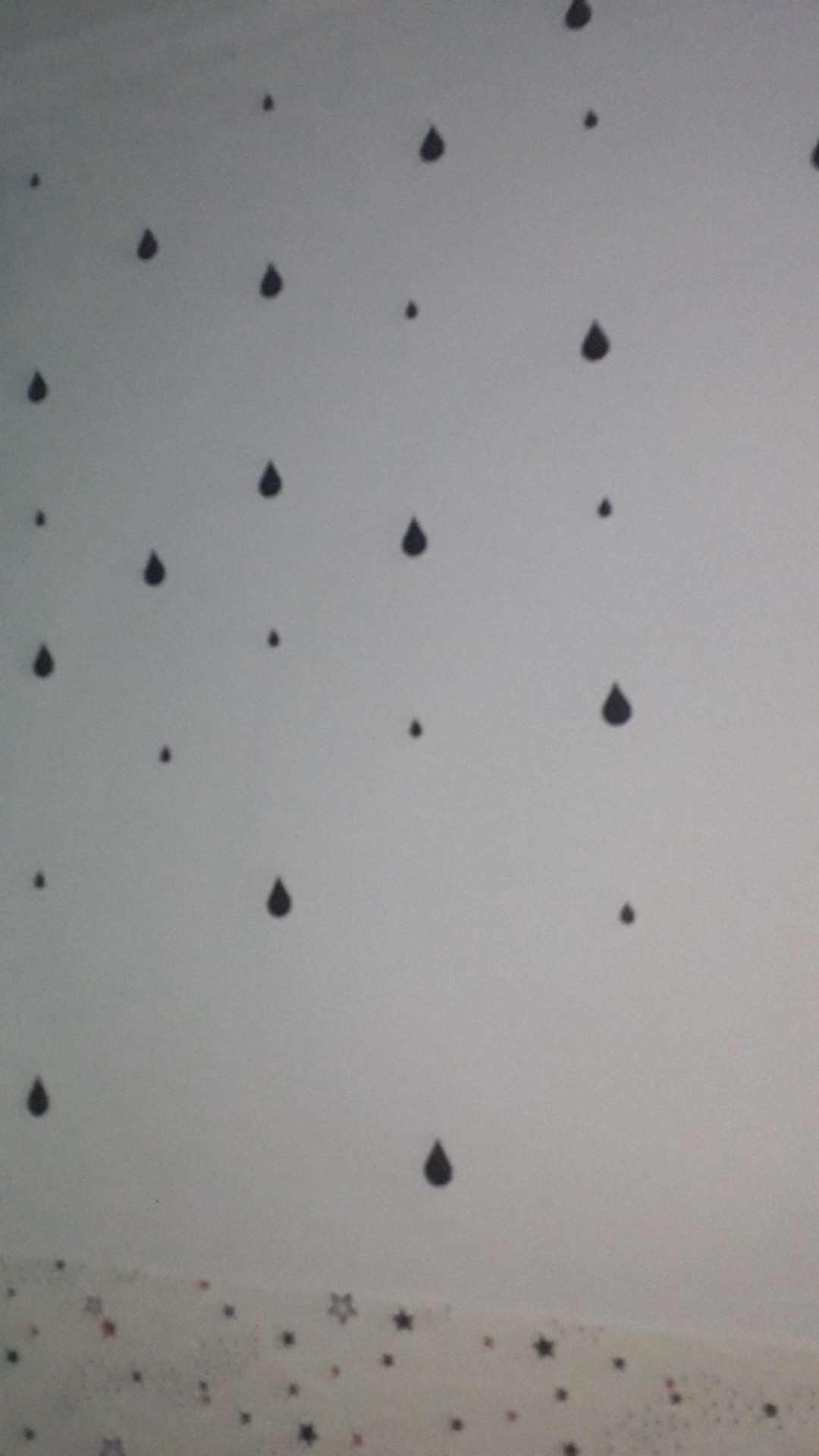 Rain Drops Wallsticker Walldecal Stiker Dinding Hiasan Dinding Pajangan Dinding