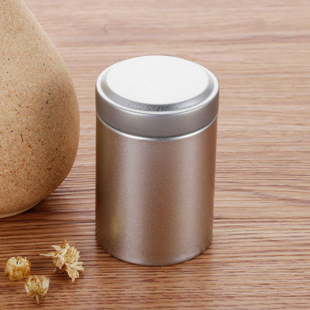 Top Sample Canisters Reusable Botol Kosmetik Kotak Penyimpanan Tin Pot Herb Stash Jar