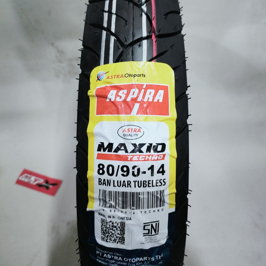 BAN ASPIRA 80/90-14 MAXIO