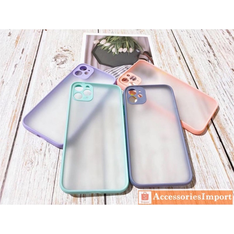 HARD CASE DOVE MACARON IPHONE 6/6S/ IPHONE 6+/6S+/ IPHONE 7/ IPHONE 7+/ IPHONE 8/ IPHONE 8+