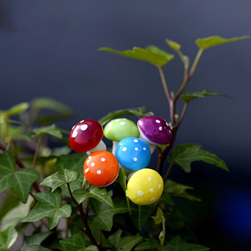 Ornamen Miniatur Jamur Untuk Rumah Boneka