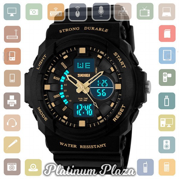 SKMEI Jam Tangan Anak - AD1061 - Golden`8QBCP0-