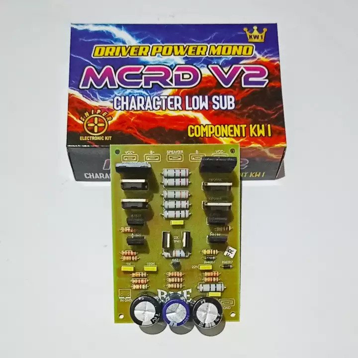 Driver Power Mono MCRD V2 Low Sub By BME